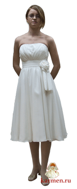 Белое платье, модель 102sh