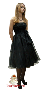 Черное платье, модель 105/102