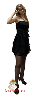 Коктейльное платье, модель 129