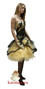 Коктейльное платье, модель 158