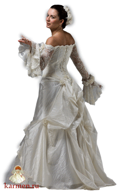 Выпускное кремовое платье, модель 239р