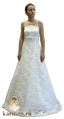 Белое платье, модель 219
