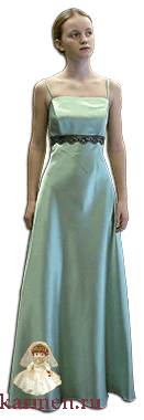 Выпускное платье, модель 225 зеленое
