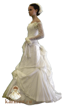 Свадебное платье, модель 239 рукав