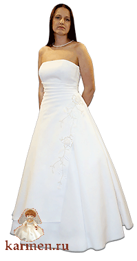 Свадебное платье, модель 238, белое