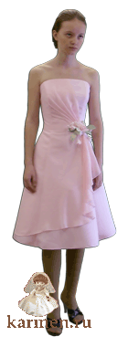 Коктейльное платье, модель 037 к